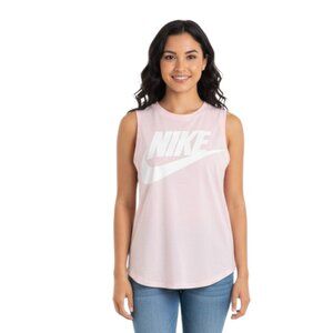 Nike Pink Graphic Muscle Tee M